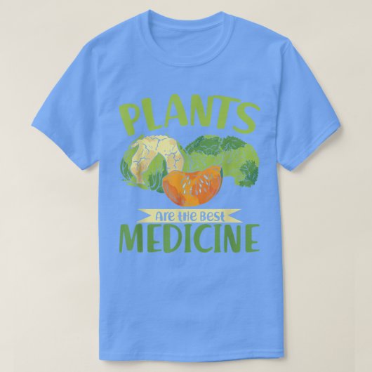Vegetarapieren op basis van plant t-shirt (Design voorkant)