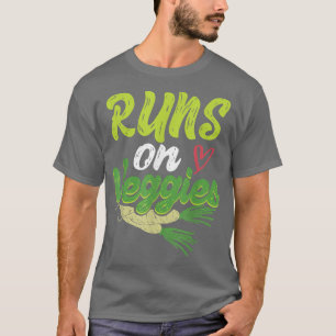 Vegetargroenten op basis van herbivore Plant V T-shirt
