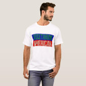 Vegetarian American T-Shirt (Voorkant volledig)