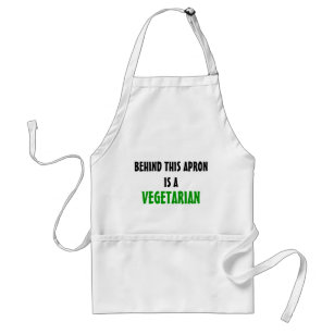 Vegetarian Apron Standaard Schort
