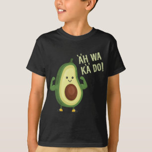 Vegetarian Avocado Guacamole Toast Healthy Fat Gre T-shirt