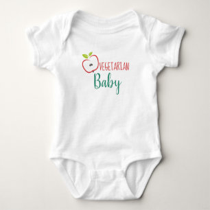 Vegetarian Baby Moderne Design Romper