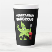 Vegetarian Barbecue Latte Mok (Voorkant)