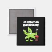 Vegetarian Barbecue Magneet (Voorkant / Achterkant)