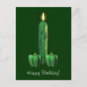 Vegetarian Birthday Cake Briefkaart (Voorkant)