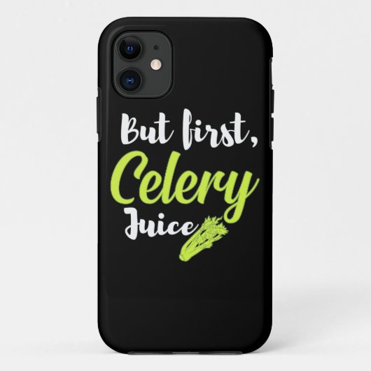Vegetarian but first Celery Juice Case-Mate iPhone Case (Achterkant)