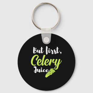 Vegetarian but first Celery Juice Sleutelhanger