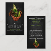 Vegetarian Chef / Catering / cook service Visitekaartje (Voorkant / Achterkant)