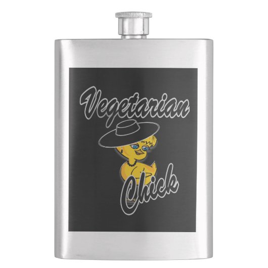 Vegetarian Chick #4 Heupfles (Voorkant)