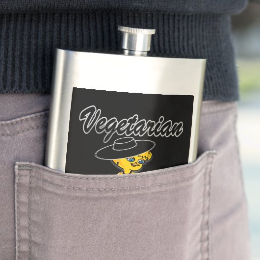 Vegetarian Chick #4 Heupfles (Voorbeeld)