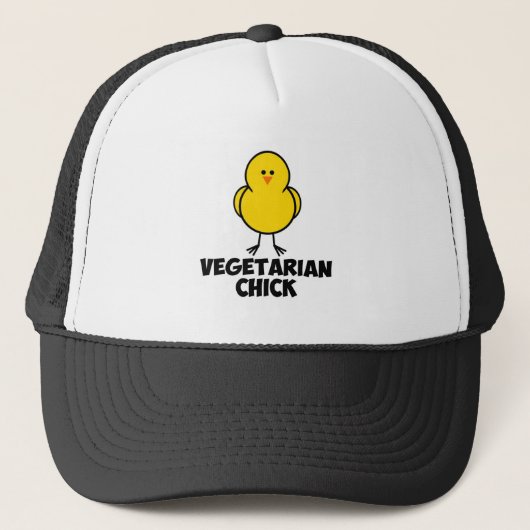 Vegetarian Chick Trucker Pet (Voorkant)
