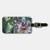 Vegetarian Club komt hier dinsdagmiddag bijeen Bagagelabel (Voorkant horizontaal)