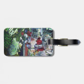 Vegetarian Club komt hier dinsdagmiddag bijeen Bagagelabel (Achterkant horizontaal)