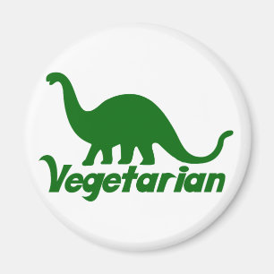 Vegetarian Dinosaur Magneet