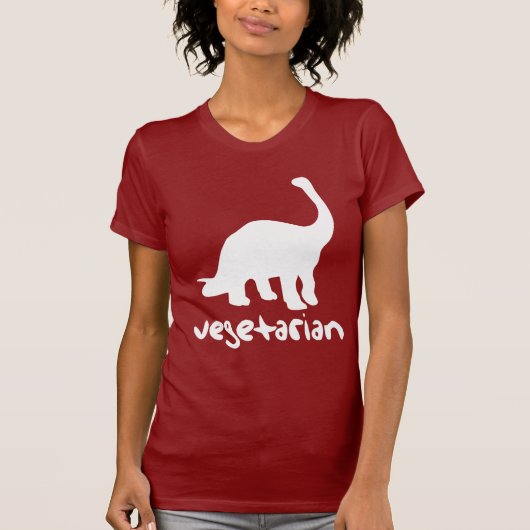 Vegetarian Dinosaur T-shirt (Voorkant)