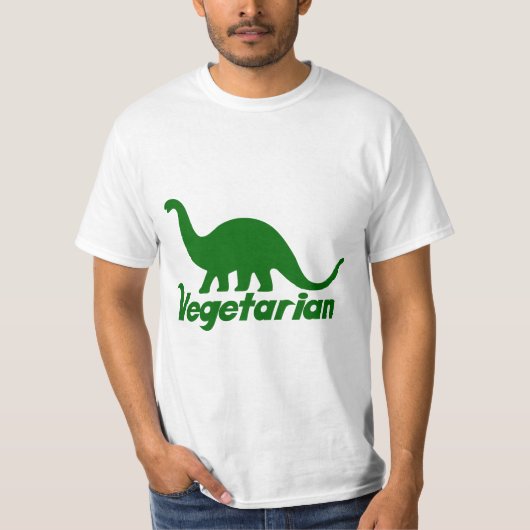Vegetarian Dinosaur T-shirt (Voorkant)