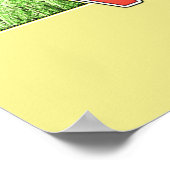 VEGETARIAN FOOD we like it Poster (Hoek)