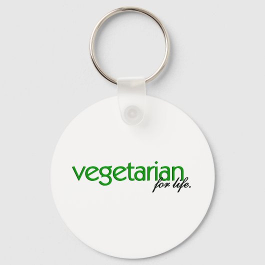 Vegetarian for Life Sleutelhanger (Voorkant)
