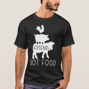 Vegetarian Friend Not Food T-shirt
