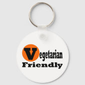 Vegetarian Friendly Sleutelhanger (Voorkant)