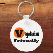 Vegetarian Friendly Sleutelhanger (Voorkant)