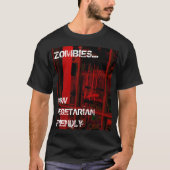 Vegetarian Friendly Zombies t-shirt (Voorkant)