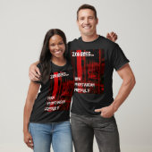 Vegetarian Friendly Zombies t-shirt (Unisex)