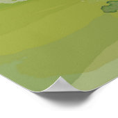 Vegetarian Funny Poster Whimsical Turkey Poster (Hoek)