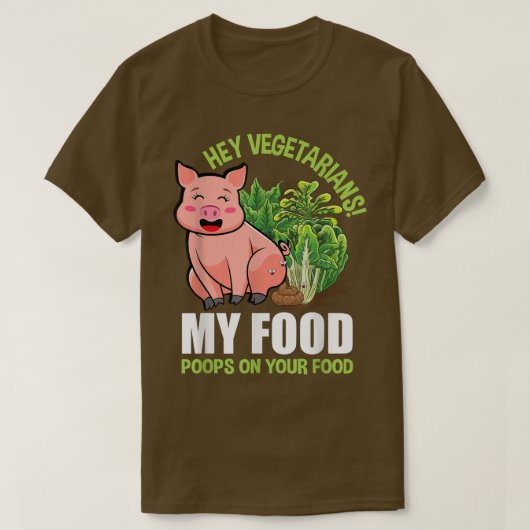 Vegetarian Gezegde Veggie Plant based Vegan Mannen T-shirt (Design voorkant)