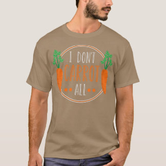Vegetarian ik draag niet alle grappige Vegan Puns T-shirt