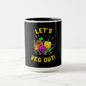 Vegetarian laat Vegan uit Mok (Midden)