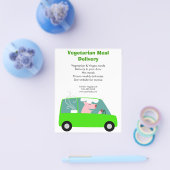 Vegetarian Meal Delivery Service Flyer (Enkel)