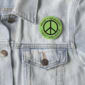 Vegetarian Non-Violence Button (In situ)