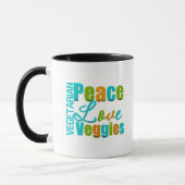 Vegetarian Peace Love Veggies Mok (Links)