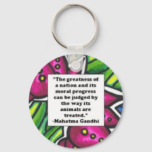 Vegetarian Quote Sleutelhanger