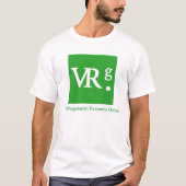 Vegetarian Resource Group Basic T-shirt (Voorkant)