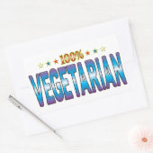 Vegetarian Star Label v2 (Envelop)
