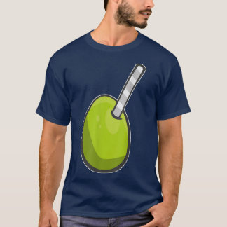 Vegetarian Straw Berry Pun Summer fruit Funny Veg T-shirt