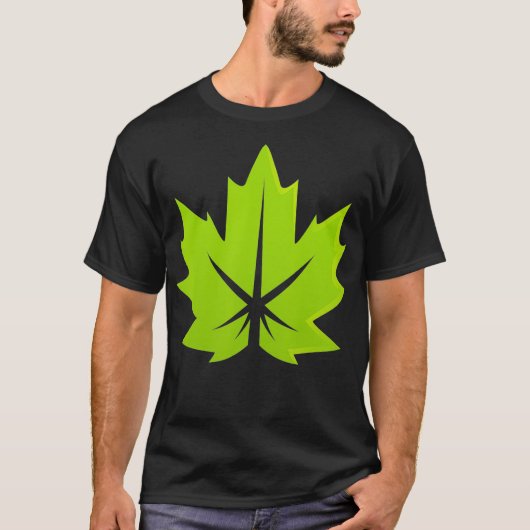 Vegetarian Vegan Diet Plant-based Leaf Vegetable G T-shirt (Voorkant)