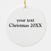 Vegetarian Vegetables Veggie Lovers Keramisch Ornament (Achterkant)