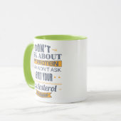 Vegetarian vraagt niet naar mijn proteïne mok (Voorkant links)