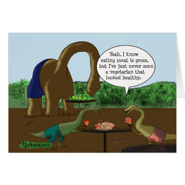 Vegetarian vs. Carnivore (Voorkant Horizontaal)