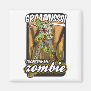 Vegetarian Zombie Magneet