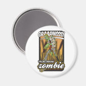Vegetarian Zombie Magneet (Voorkant / Achterkant)