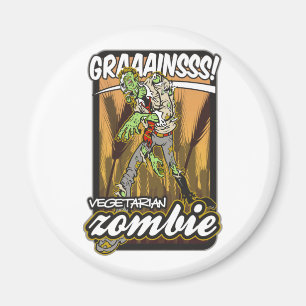 Vegetarian Zombie Magneet
