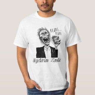 Vegetarian Zombie T-shirt