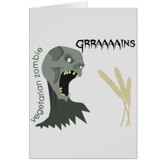 Vegetarian Zombie wil Graaareeën.