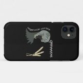 Vegetarian Zombie wil Graaareeën. Case-Mate iPhone Case (Achterkant (horizontaal))