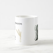 Vegetarian Zombie wil Graaareeën. Koffiemok (Center)