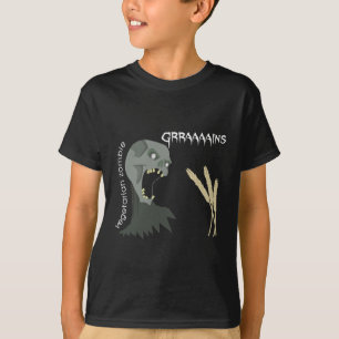 Vegetarian Zombie wil Graaareeën. T-shirt